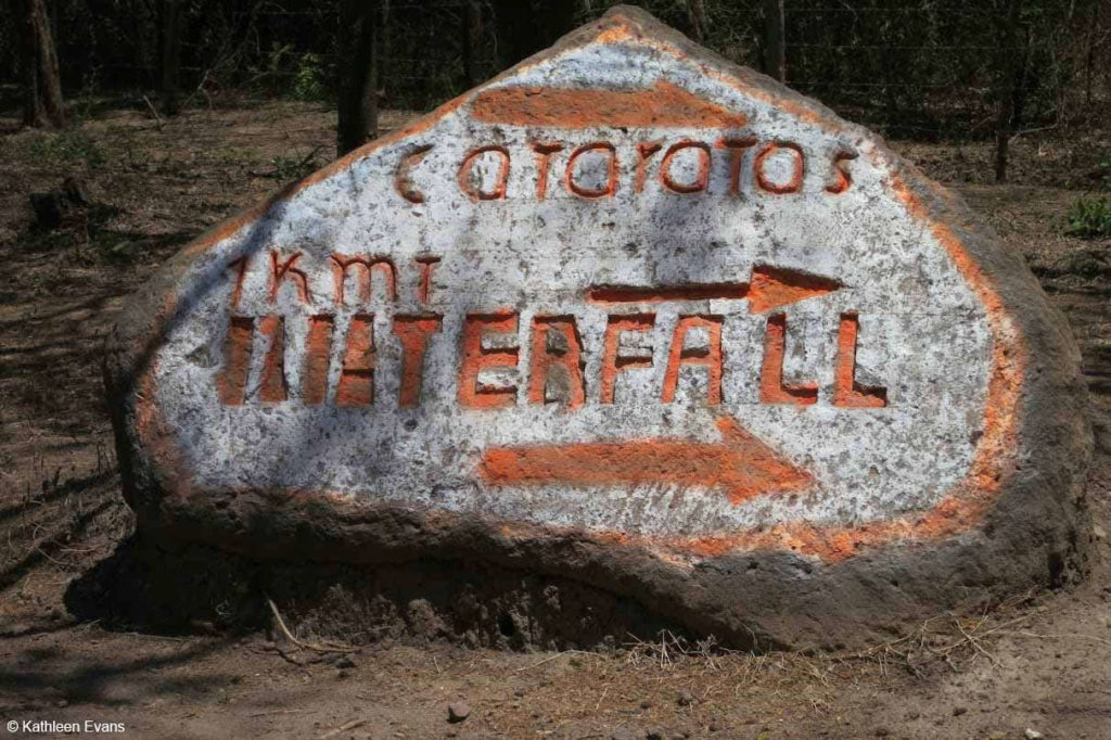 Keep An Eye Out For This Unusual Road Sign To Find The Falls